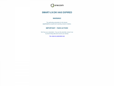 smart-liv.dk snapshot