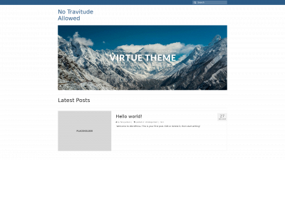 notravitudeallowed.com snapshot