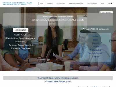 www.clearenglishspeech.com snapshot