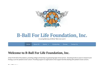 bballforlife.org snapshot