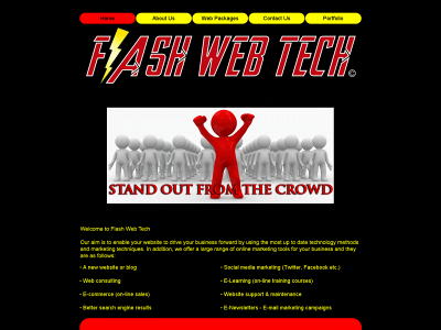 flashwebtech.uk snapshot