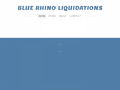 bluerhinoliquidations.com snapshot