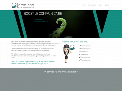 crea-tine.be snapshot