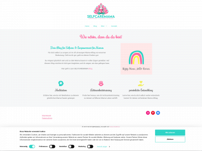 selfcaremama.de snapshot