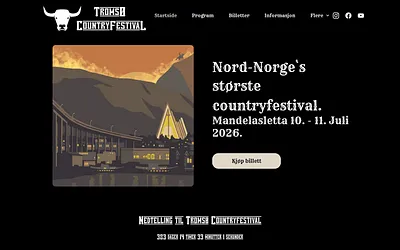 tromsocountryfestival.no snapshot