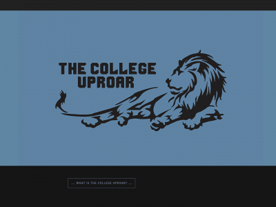 www.thecollegeuproar.com snapshot