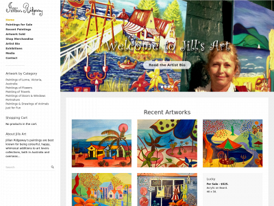 jillsart.com.au snapshot