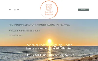 samsoesauna.dk snapshot