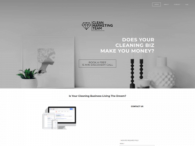 www.cleanmarketingteam.com snapshot