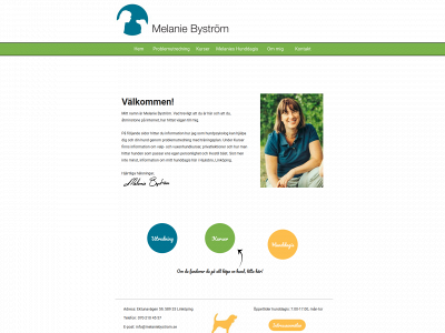 melaniebystrom.se snapshot