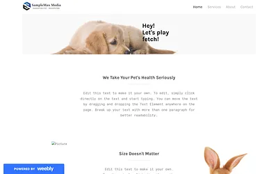 samplemax-demo.weebly.com snapshot