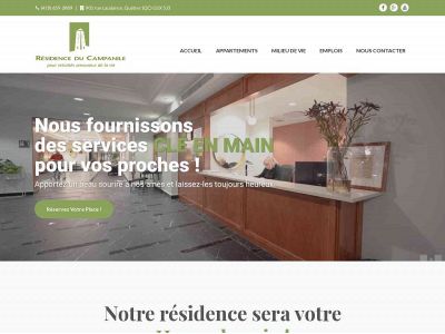 residenceducampanile.com snapshot