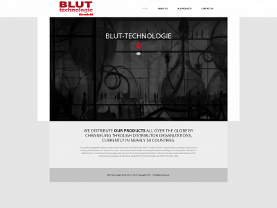 blutgmbh.com snapshot
