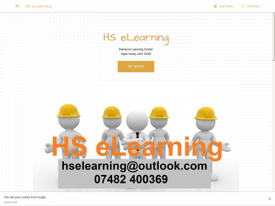 hselearning.org snapshot