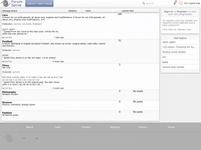 forumserve.com snapshot