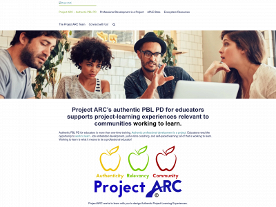 proj-arc.com snapshot