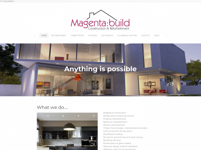 magentabuild.com snapshot