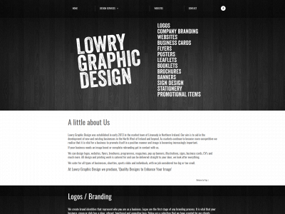 lowrygraphicdesign.com snapshot