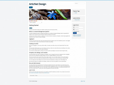 articnet.no snapshot