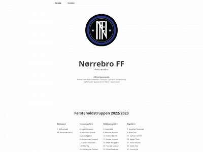norrebro-ff.dk snapshot