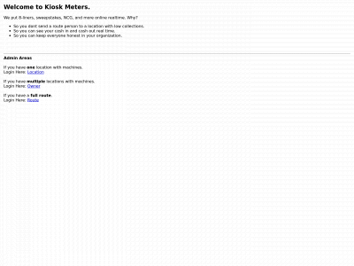 kioskmeters.com snapshot