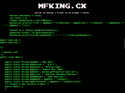 mfking.cx snapshot