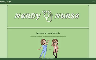 nerdynurse.dk snapshot