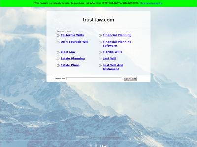 trust-law.com snapshot