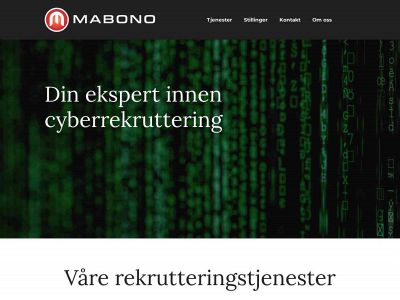 mabono.no snapshot