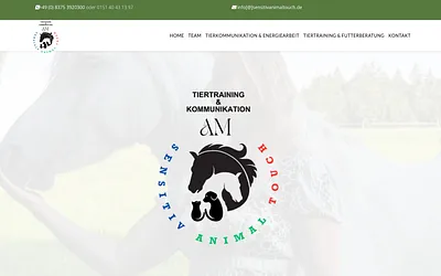 sensitivanimaltouch.de snapshot