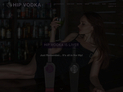 hipvodka.com snapshot