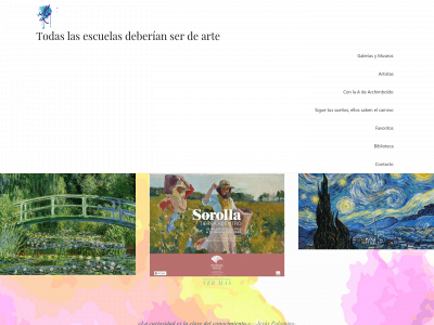 todaslasescuelasdeberianserdearte.com snapshot