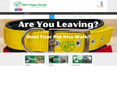 nitashappyhounds.com snapshot