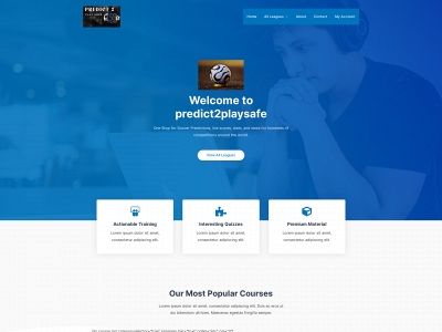 predict2playsafe.com snapshot