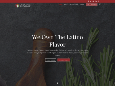latinflavorssteakhouse.com snapshot