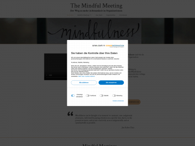 themindfulmeeting.com snapshot