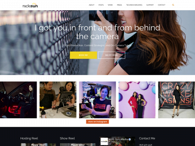 nickisun.com snapshot