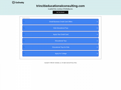 trincitieducationalconsulting.com snapshot