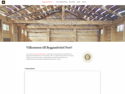 byggnadsvardnorr.se snapshot