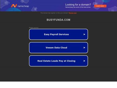 busyfunda.com snapshot