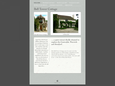 stratfordbelltowercottage.co.uk snapshot