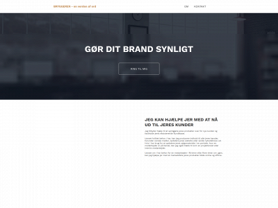 bryggeren.dk snapshot