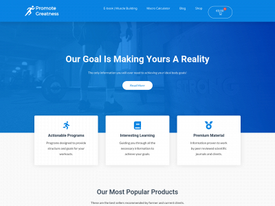 promote-greatness.com snapshot