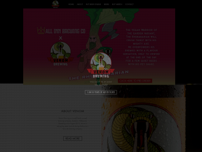 venombeer.com snapshot