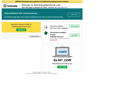 thetelehealthnetwork.com snapshot