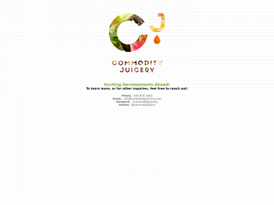 commodityjuicery.com snapshot