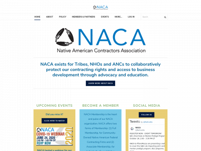 www.nativecontractors.org snapshot