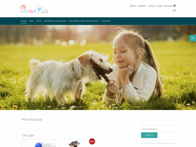 pettedkids.com snapshot