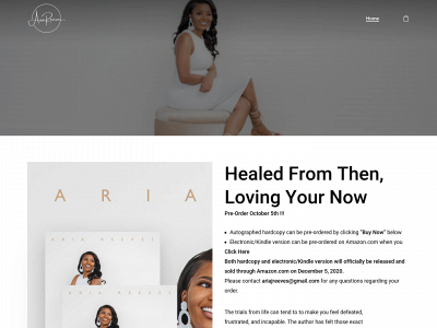 ariareeves.com snapshot
