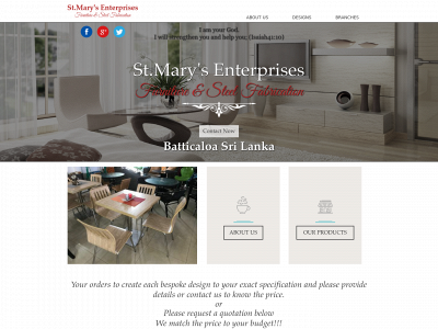 stmarysfurniture.com snapshot